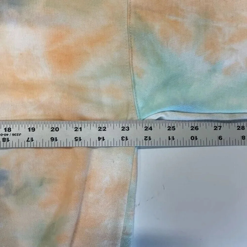 Ron Jon Surf Shop Womens Tie Dye Drawstring Long Sleeve Hoodie Size Large - Picture 8 of 9